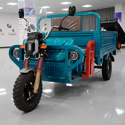 Heavy-Load Electric Tricycle with Open Body for Transport